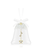Swarovski Annual Edition kristallen ornament Ornament Kerstklok 2025 Wit/Goudkleurig 5701866