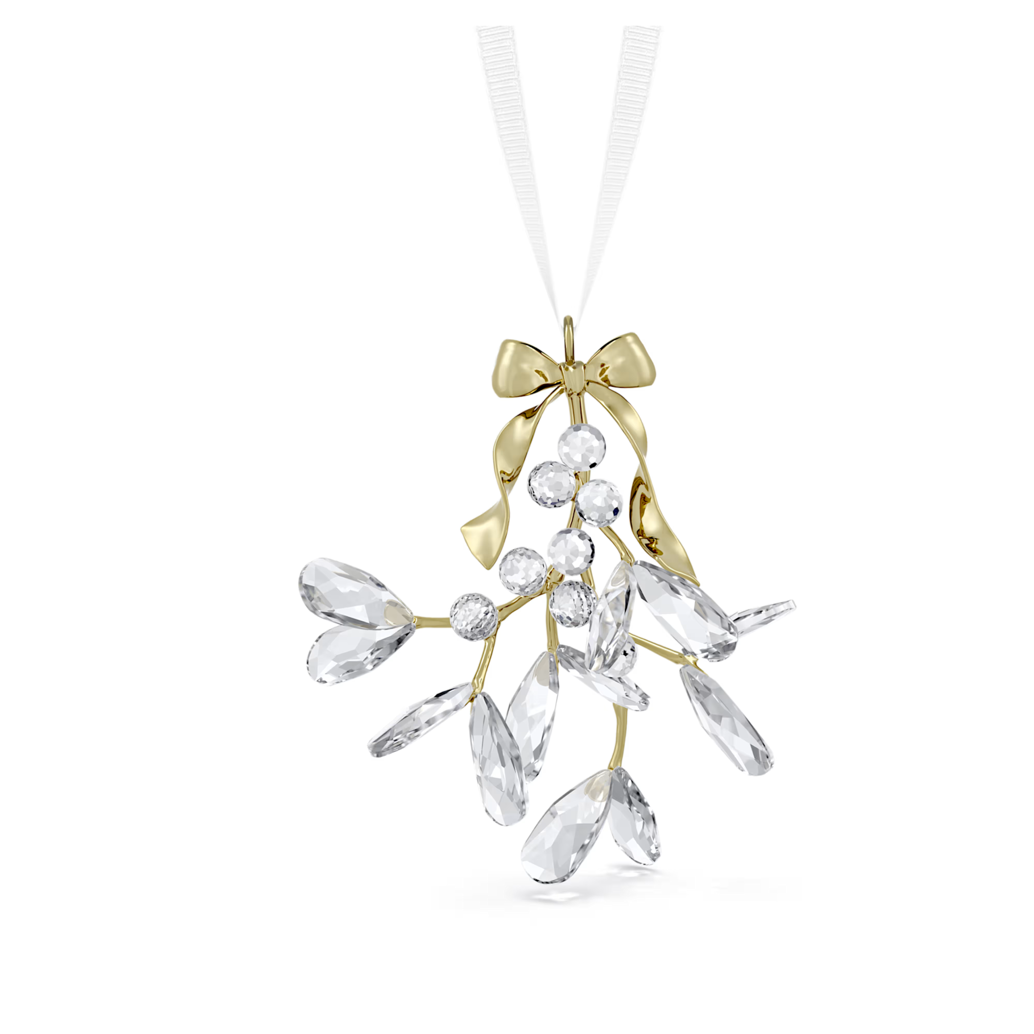 Swarovski Holiday Magic kristallen ornament Mistletoe Wit/Goudkleurig 5701372