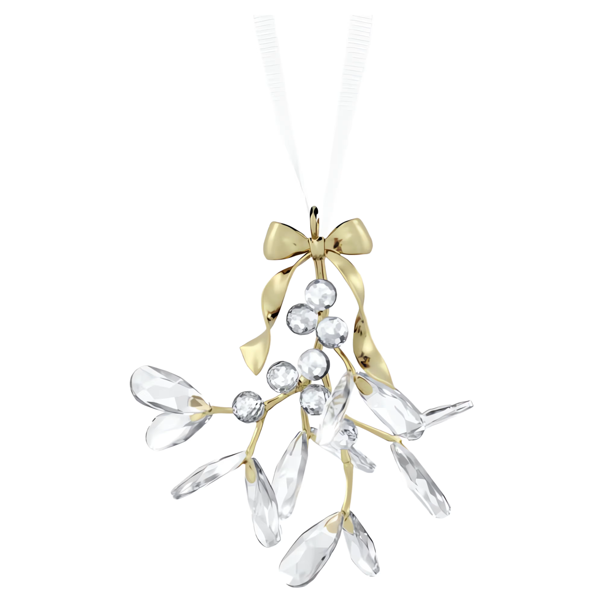 Swarovski Holiday Magic kristallen ornament Mistletoe Wit/Goudkleurig 5701372