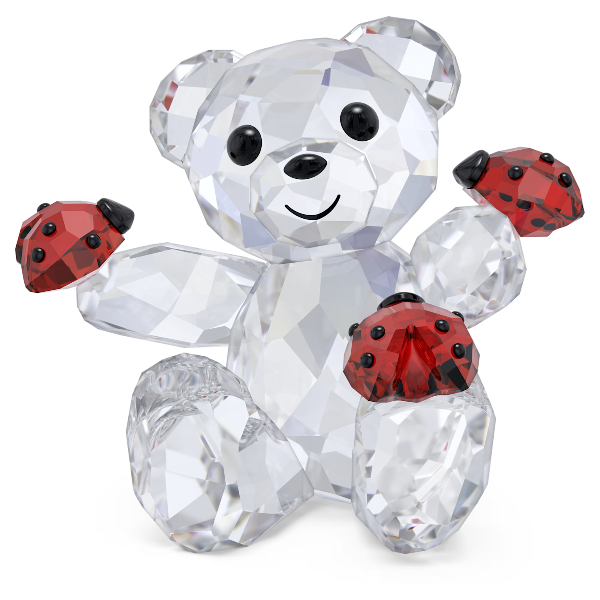Swarovski Kris Bear kristallen beeldje Good Luck Wit/Rood 5675983