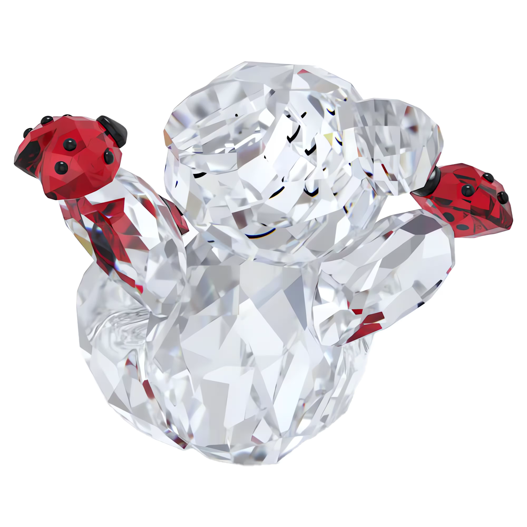 Swarovski Kris Bear kristallen beeldje Good Luck Wit/Rood 5675983