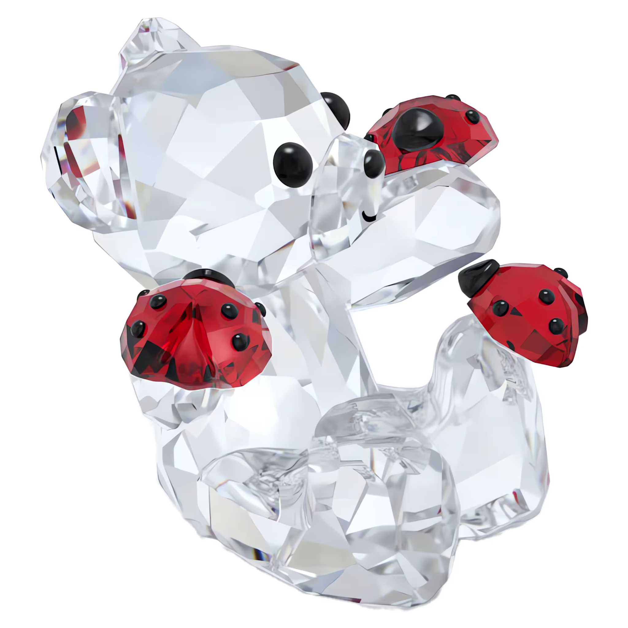 Swarovski Kris Bear kristallen beeldje Good Luck Wit/Rood 5675983