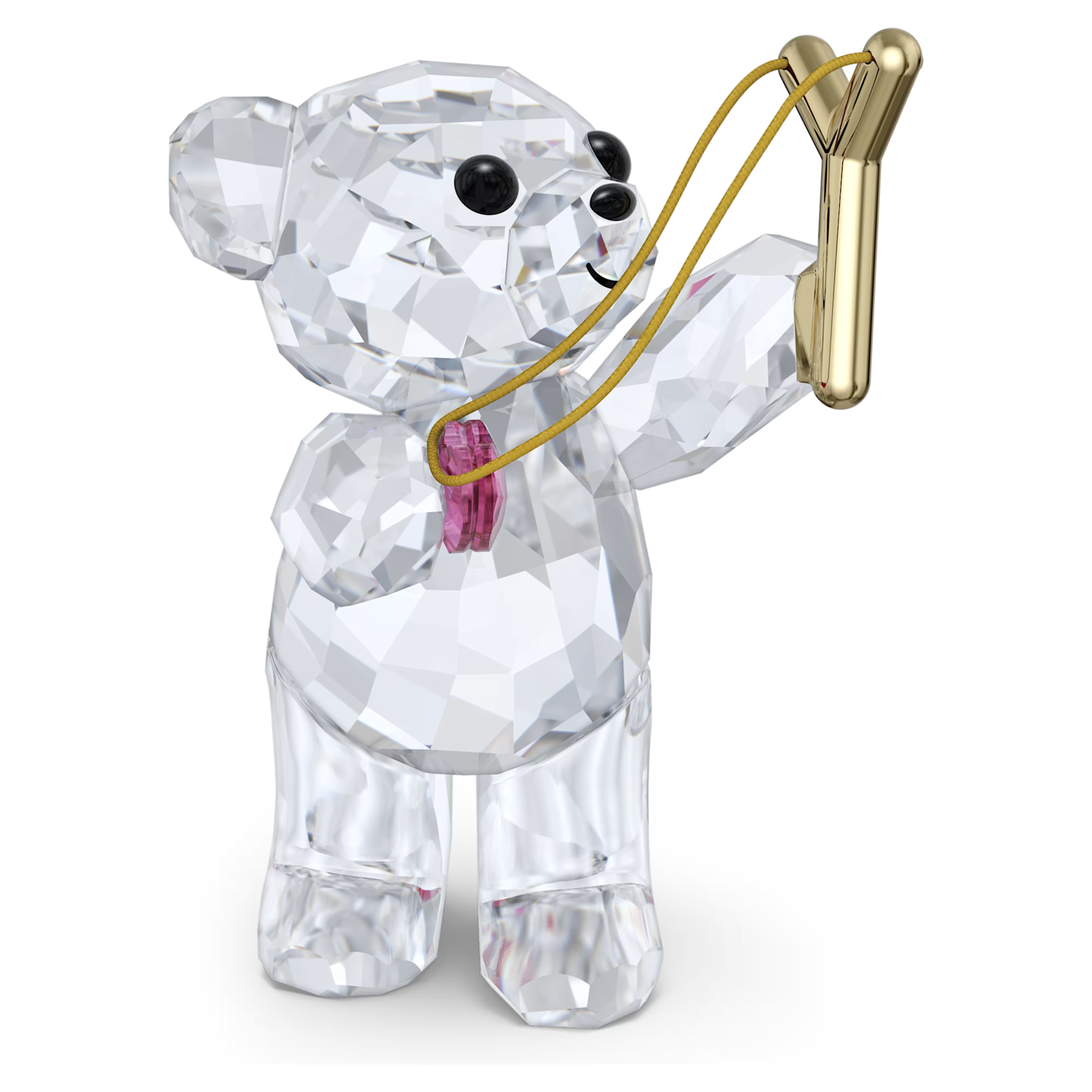 Swarovski Kris Bear kristallen beeldje Sending you Love Wit/Roze 5691182