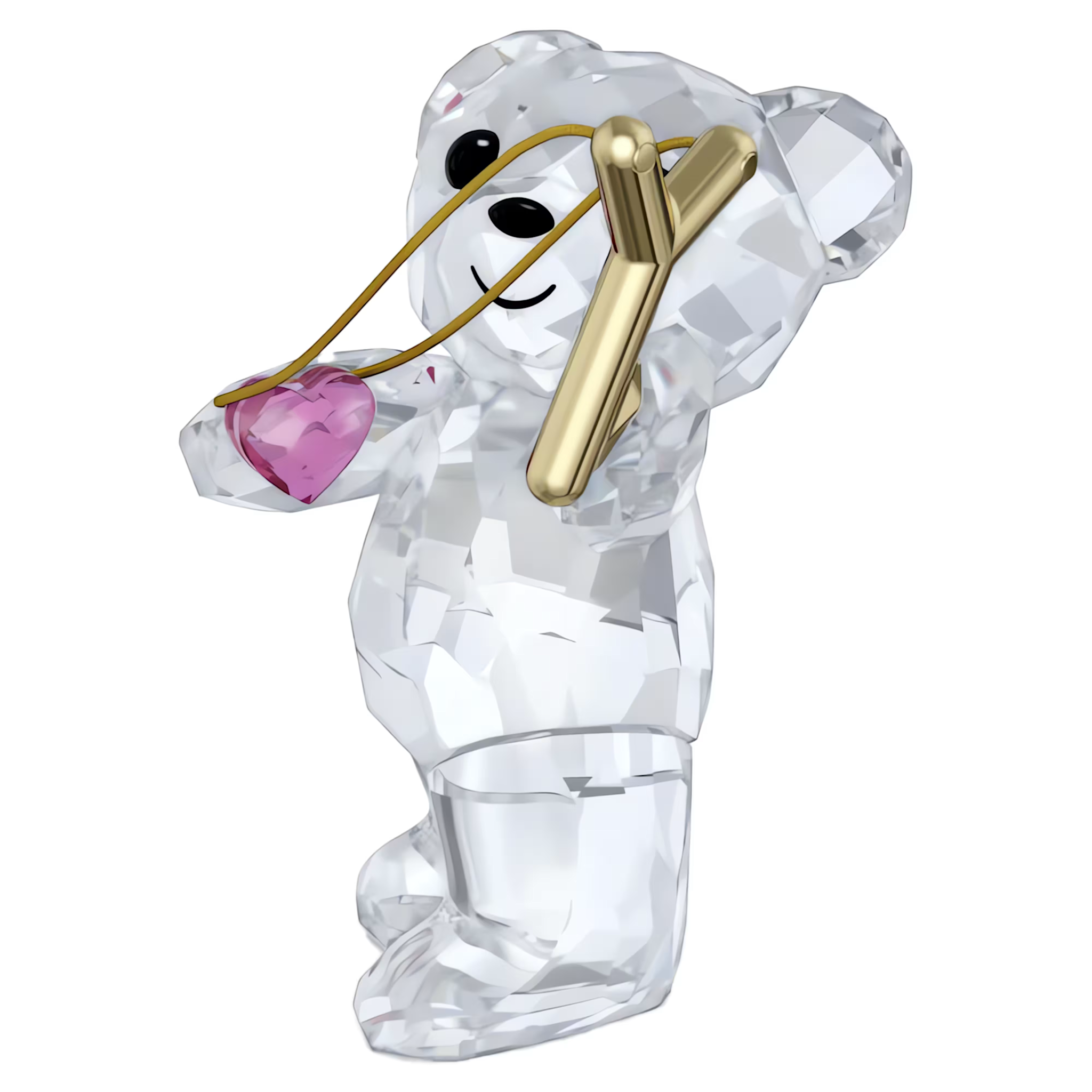 Swarovski Kris Bear kristallen beeldje Sending you Love Wit/Roze 5691182