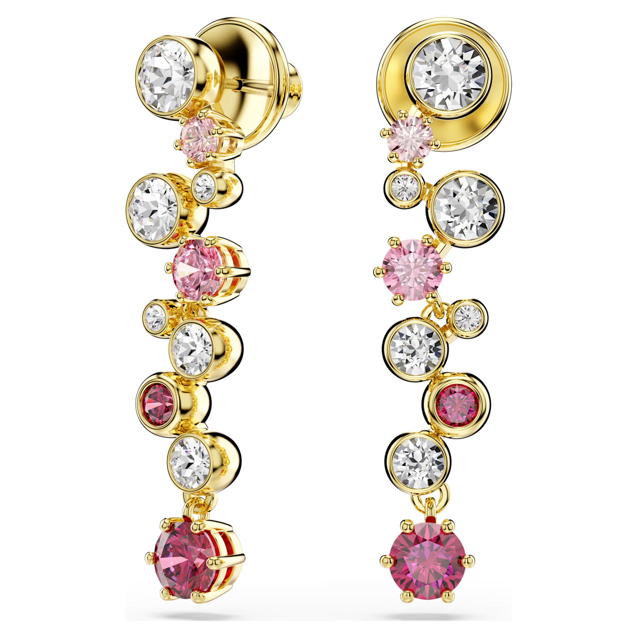 Swarovski Constella set Ronde slijpvorm Goudkleurig/Multi 5722542