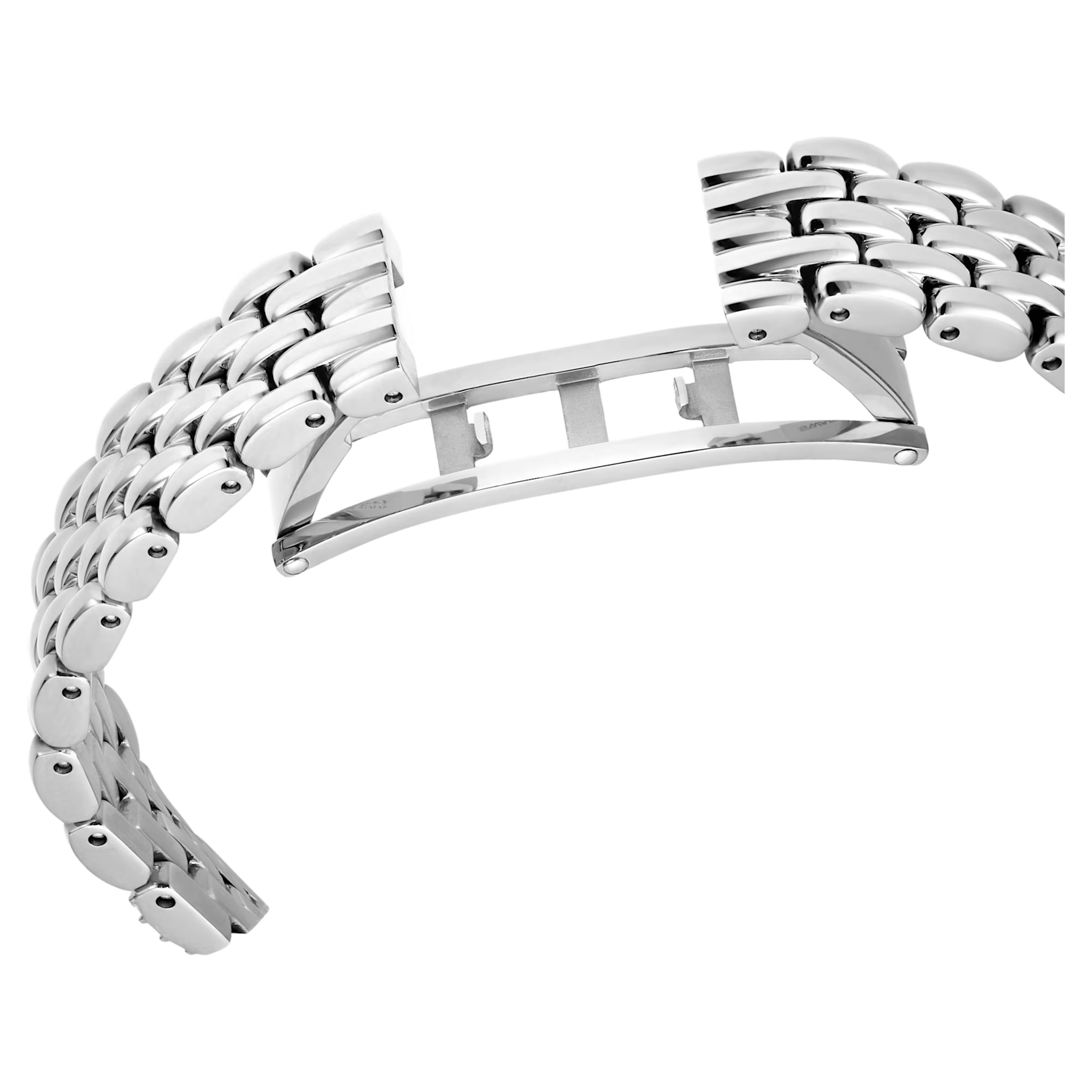 Swarovski Dextera dameshorloge Octagon Slijpvorm Zilverkleurig/Wit 5698690