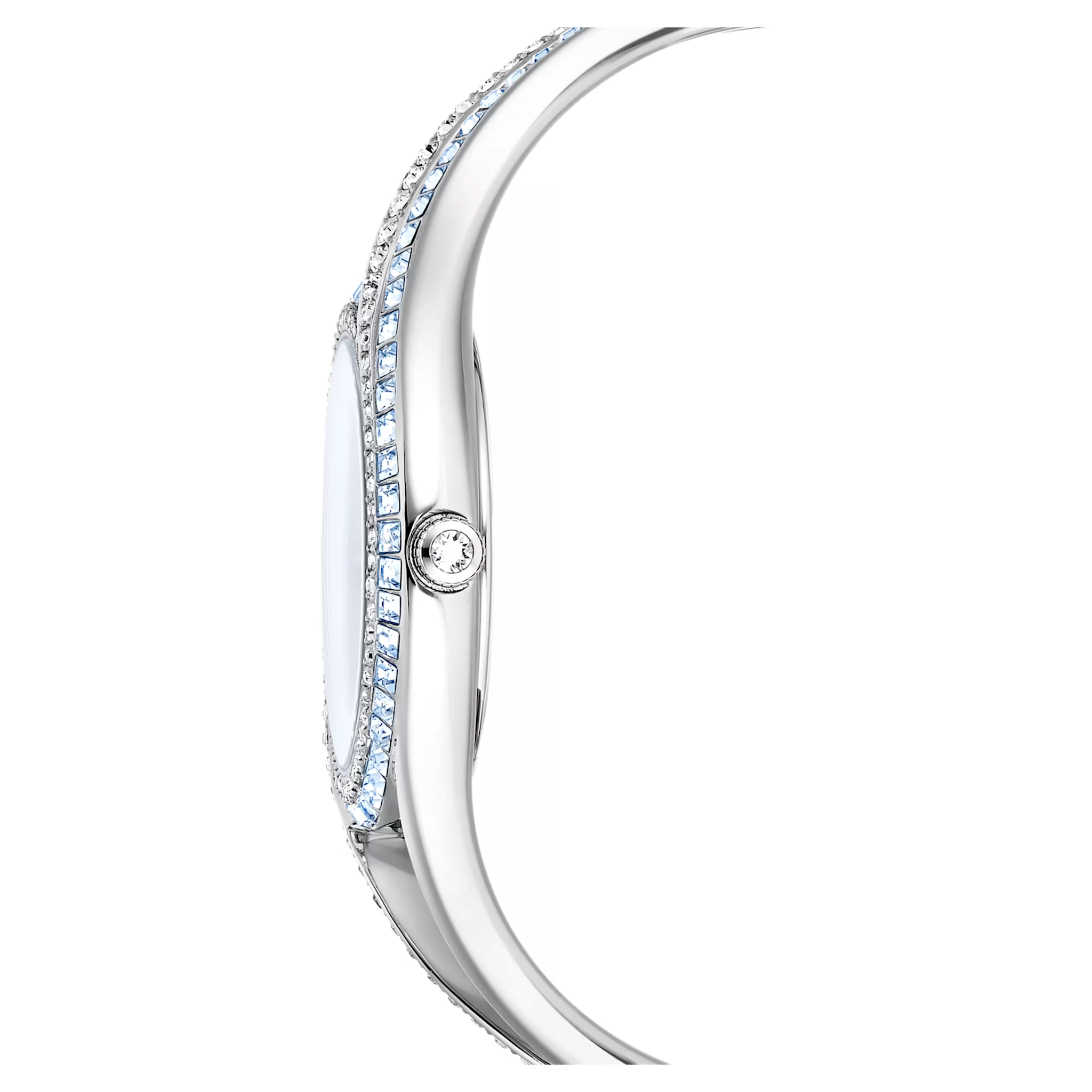 Swarovski Hyperbola dameshorloge Armbandhorloge Swiss made Zilverkleurig/Wit 5715463