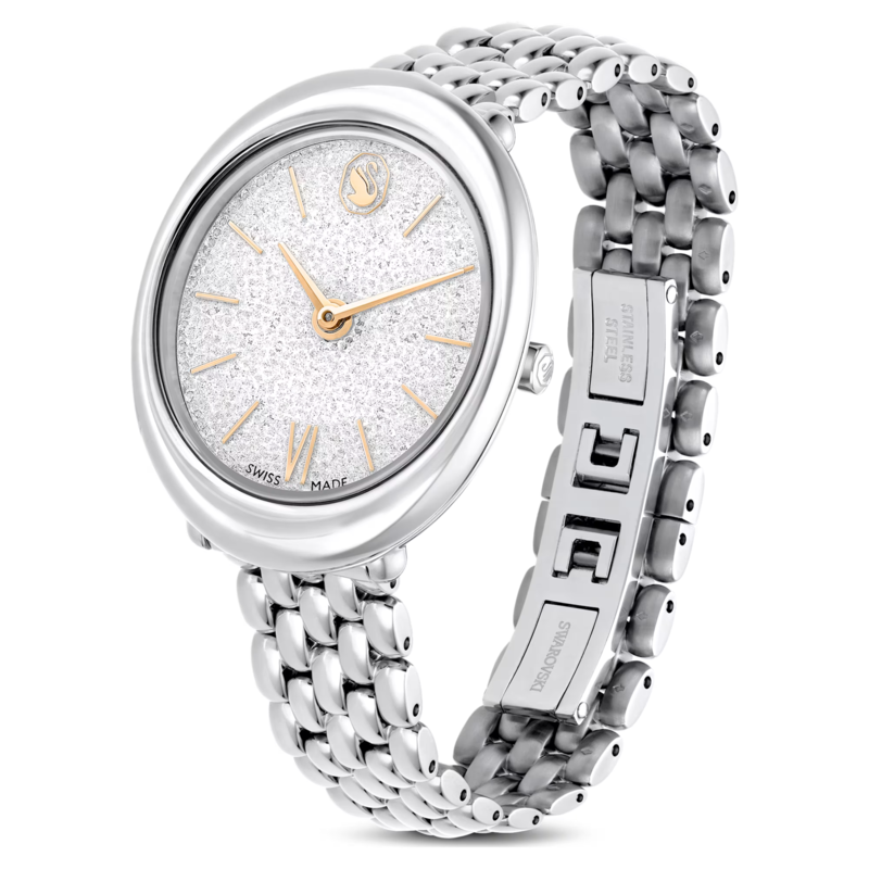 Swarovski Imber dameshorloge Swiss Made Zilverkleurig/Wit 5717590