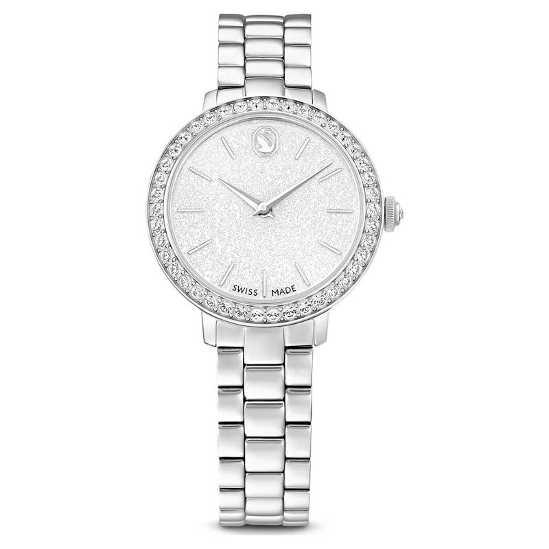 Swarovski Matrix dameshorloge Swiss Made Zilverkleurig/Wit 5706182