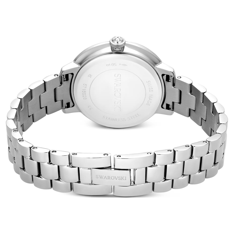 Swarovski Matrix dameshorloge Swiss Made Zilverkleurig/Wit 5706182