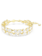 Swarovski Mesmera armband Verschillende slijpvormen Goudkleurig/Wit 5743827