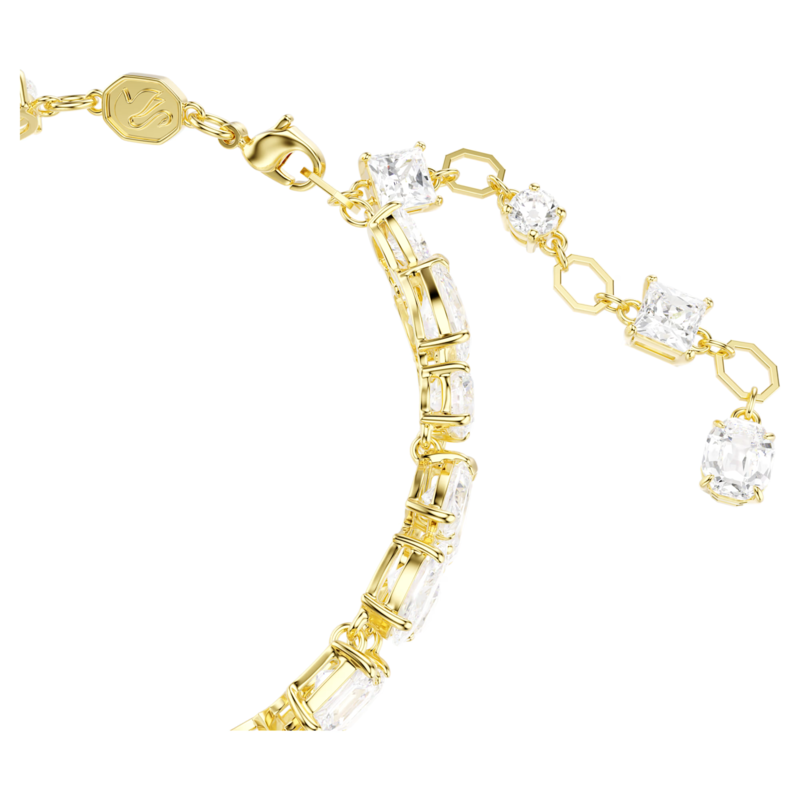 Swarovski Mesmera armband Verschillende slijpvormen Goudkleurig/Wit 5743827