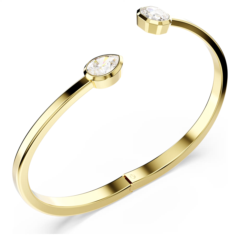 Swarovski Imber armband Verschillende slijpvormen Goudkleurig/Wit