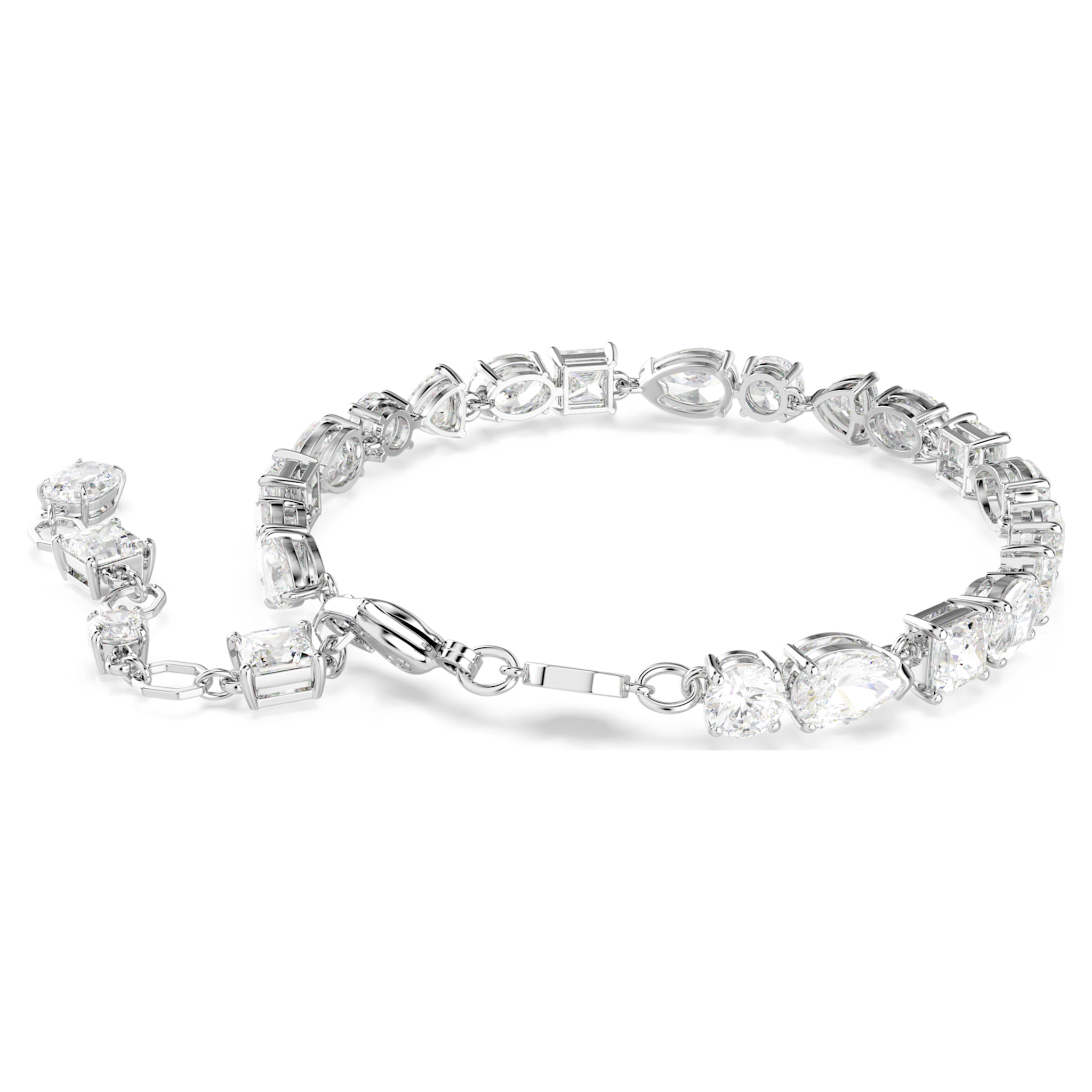 Swarovski Mesmera armband Verschillende slijpvormen Zilverkleurig/Wit 5731959