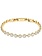 Swarovski Una Angelic armband Angelic Ronde slijpvorm Goudkleurig/Wit 5505469