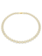Swarovski Una Angelic ketting Tennis ronde slijpvorm Goudkleurig/Wit 5720505