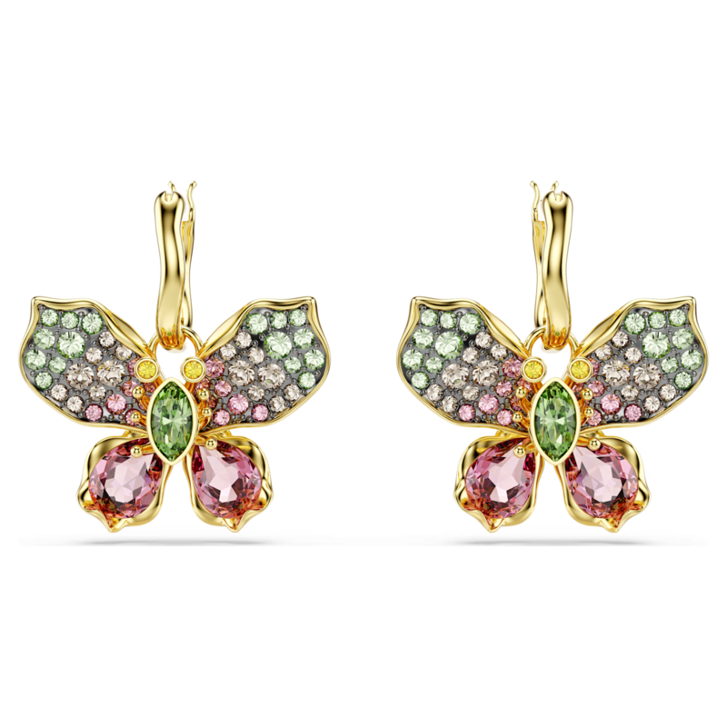 Swarovski Idyllia oorbellen Verschillende slijpvormen Goudkleurig/Mix 5709953