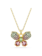 Swarovski Idyllia ketting met hanger Verschillende slijpvormen Goudkleurig/Mix 5709950