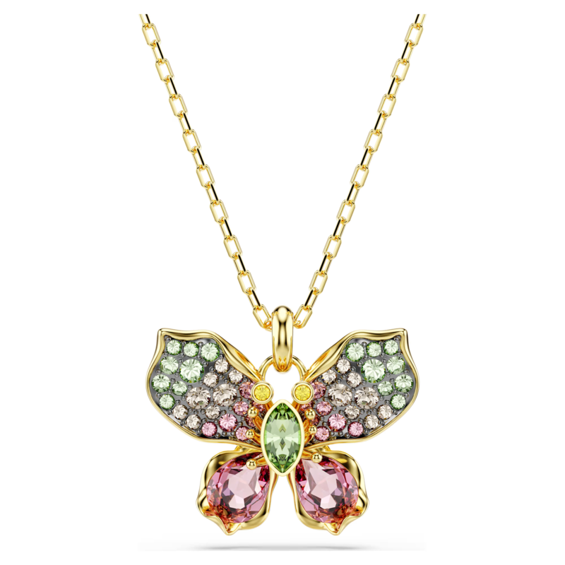 Swarovski Idyllia ketting met hanger Verschillende slijpvormen Goudkleurig/Mix 5709950