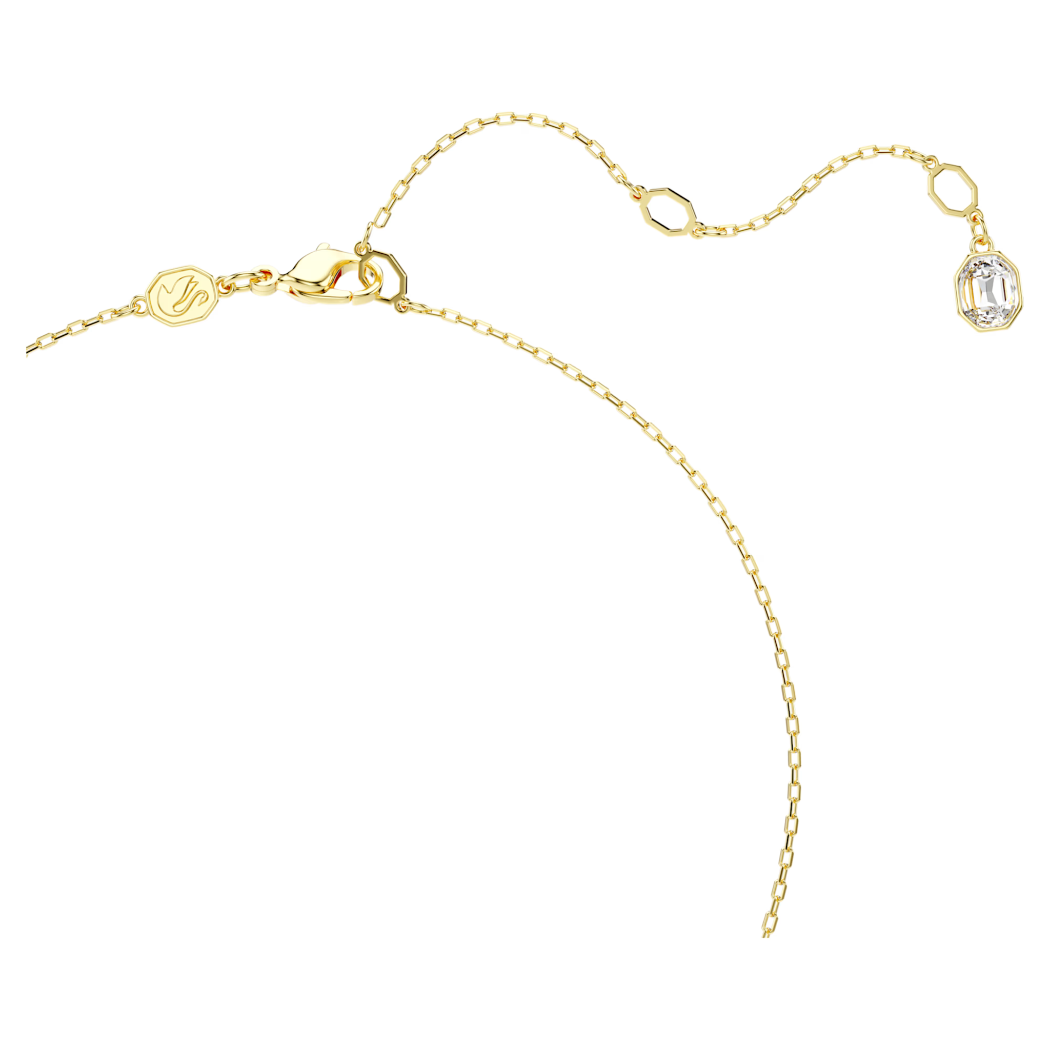 Swarovski Idyllia ketting met hanger Verschillende slijpvormen Goudkleurig/Mix 5709950