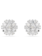 Swarovski Idyllia oorbellen Verschillende slijpvormen Zilverkleurig/Wit 5691483
