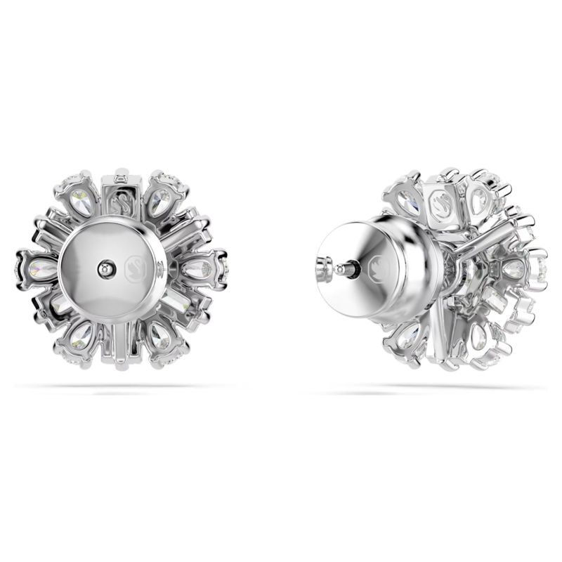 Swarovski Idyllia oorbellen Verschillende slijpvormen Zilverkleurig/Wit 5691483