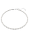 Swarovski Matrix ketting Ronde slijpvorm Crystal Pearl Zilverkleurig/Wit 5689623