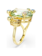 Swarovski Gema ring Verschillende slijpvormen Goudkleurig/Mix