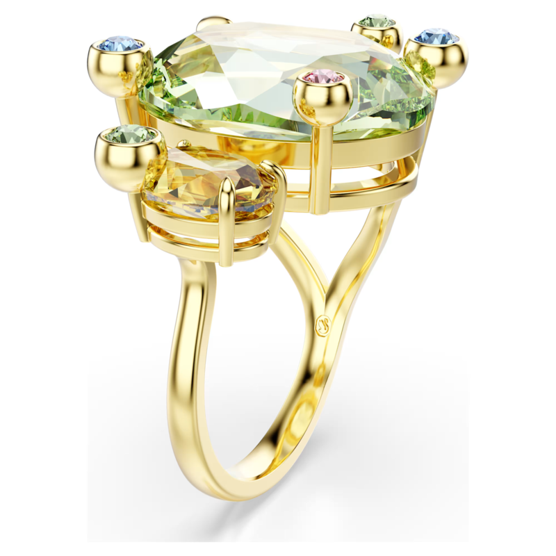 Swarovski Gema ring Verschillende slijpvormen Goudkleurig/Mix