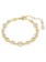 Swarovski Imber armband Tennis ronde slijpvorm Goudkleurig/Wit 5705471