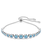 Swarovski Imber armband Tennis ronde slijpvorm Zilverkleurig/Blauw 5719282