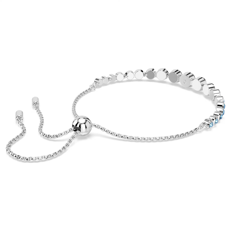 Swarovski Imber armband Tennis ronde slijpvorm Zilverkleurig/Blauw 5719282