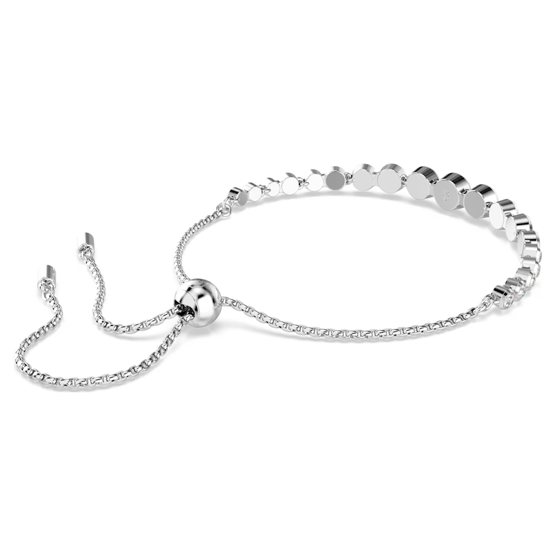 Swarovski Imber armband Tennis ronde slijpvorm Goudkleurig/Wit 5705451