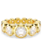 Swarovski Imber ring Ronde slijpvorm gecombineerd Goudkleurig/Wit