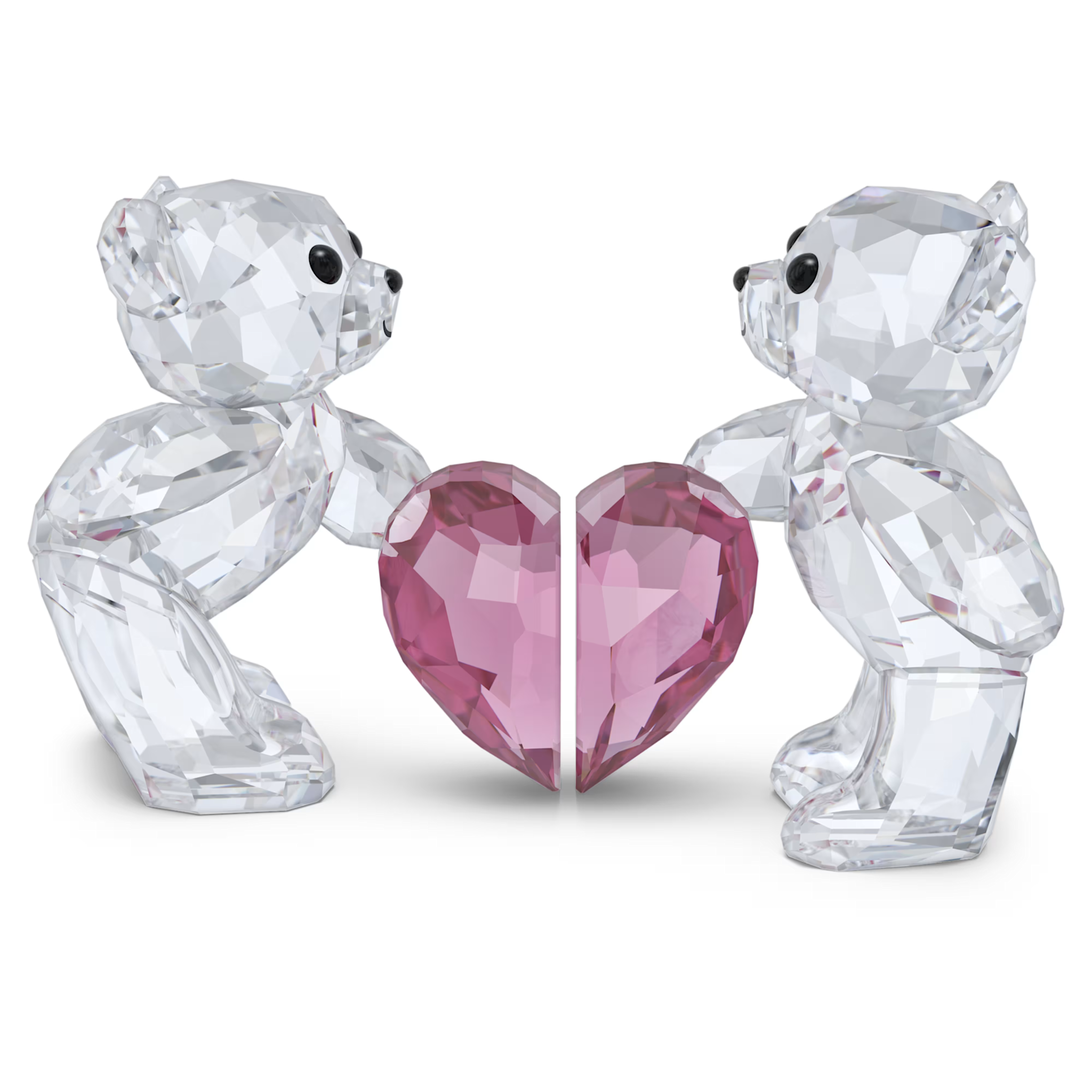 Swarovski Kris Bear kristallen beeldje Perfect Match Wit/Roze 5690970
