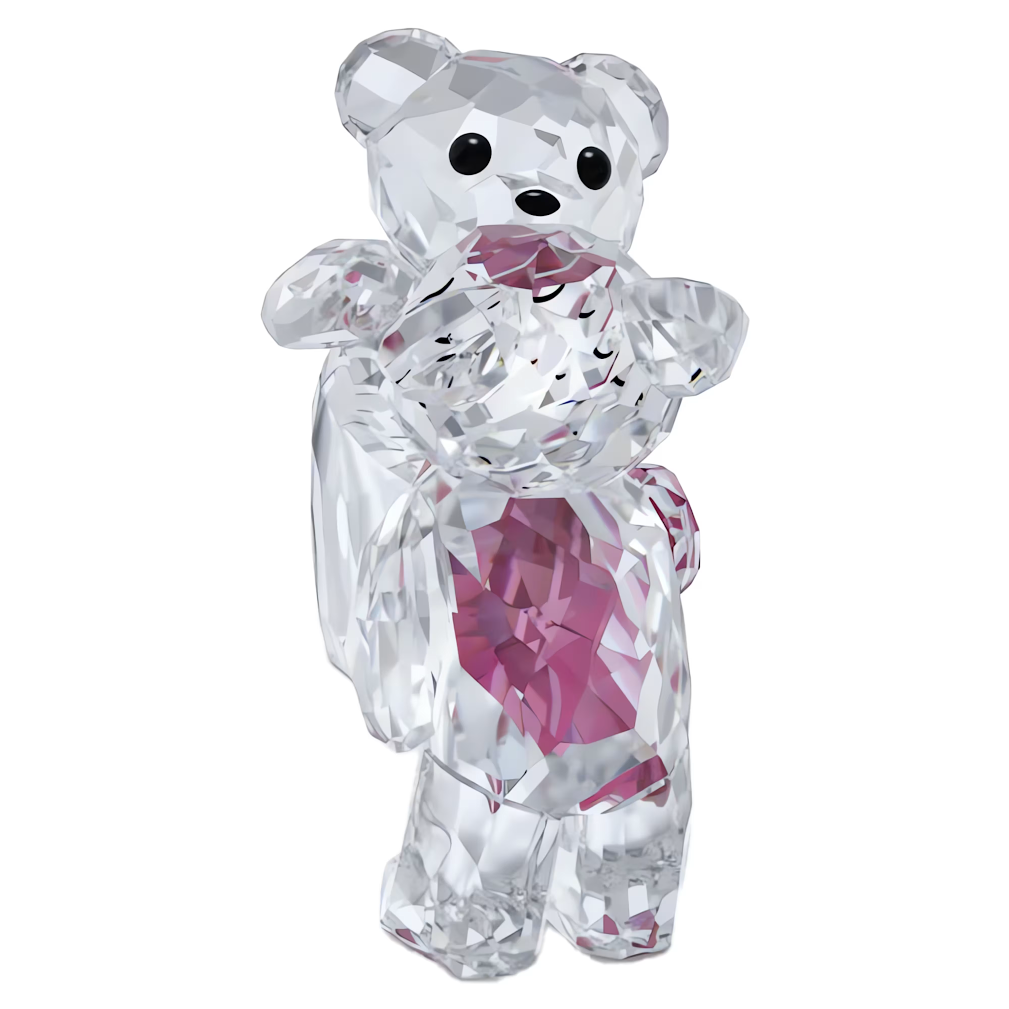 Swarovski Kris Bear kristallen beeldje Perfect Match Wit/Roze 5690970