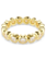 Swarovski Imber ring Ronde slijpvorm Goudkleurig/Wit