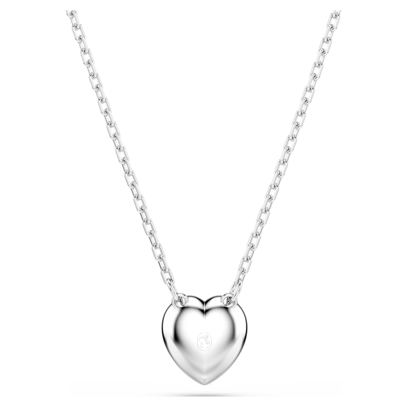 Swarovski Capsule ketting met hanger Angelic hartvorm Zilverkleurig/Wit 5720852