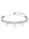 Swarovski Capsule armband Ronde slijpvorm Crystal Pearl Zilverkleurig/Wit 5720870