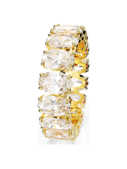 Swarovski Matrix ring Goudkleurig/Wit