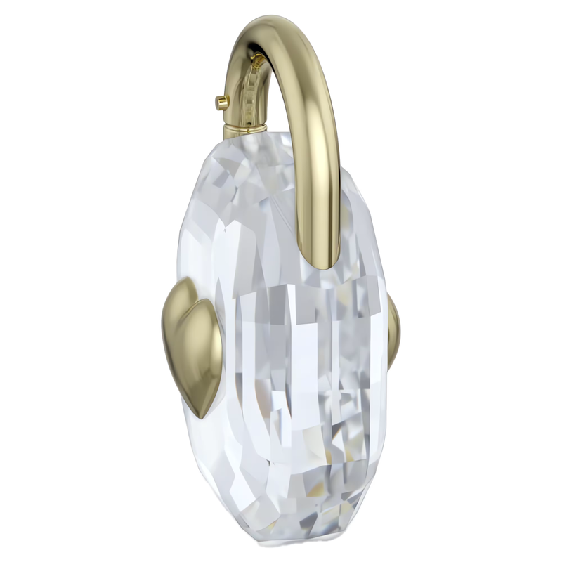 Swarovski Symbolica kristallen beeldje Hangslot Wit/Goudkleurig 5692959