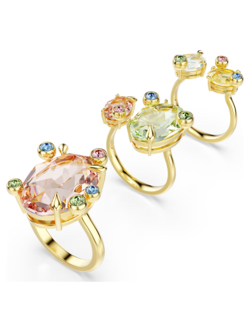 Swarovski Gema ring Goudkleurig/Multi