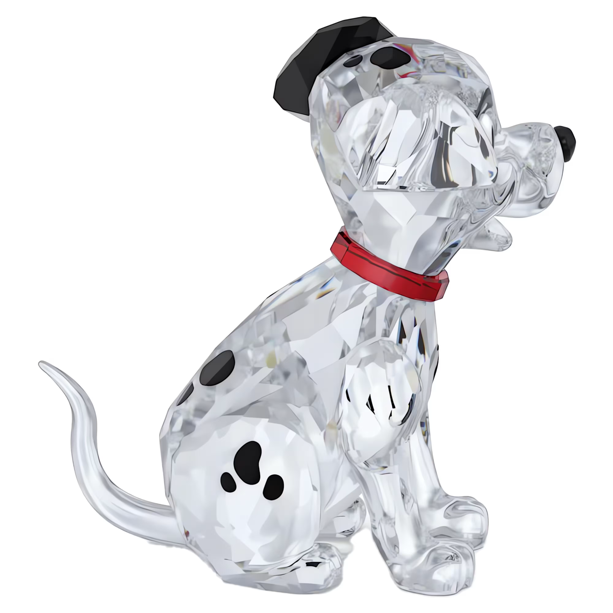 Swarovski Disney Classics kristallen beeldje 101 Dalmations Lucky Wit/Rood 5692966