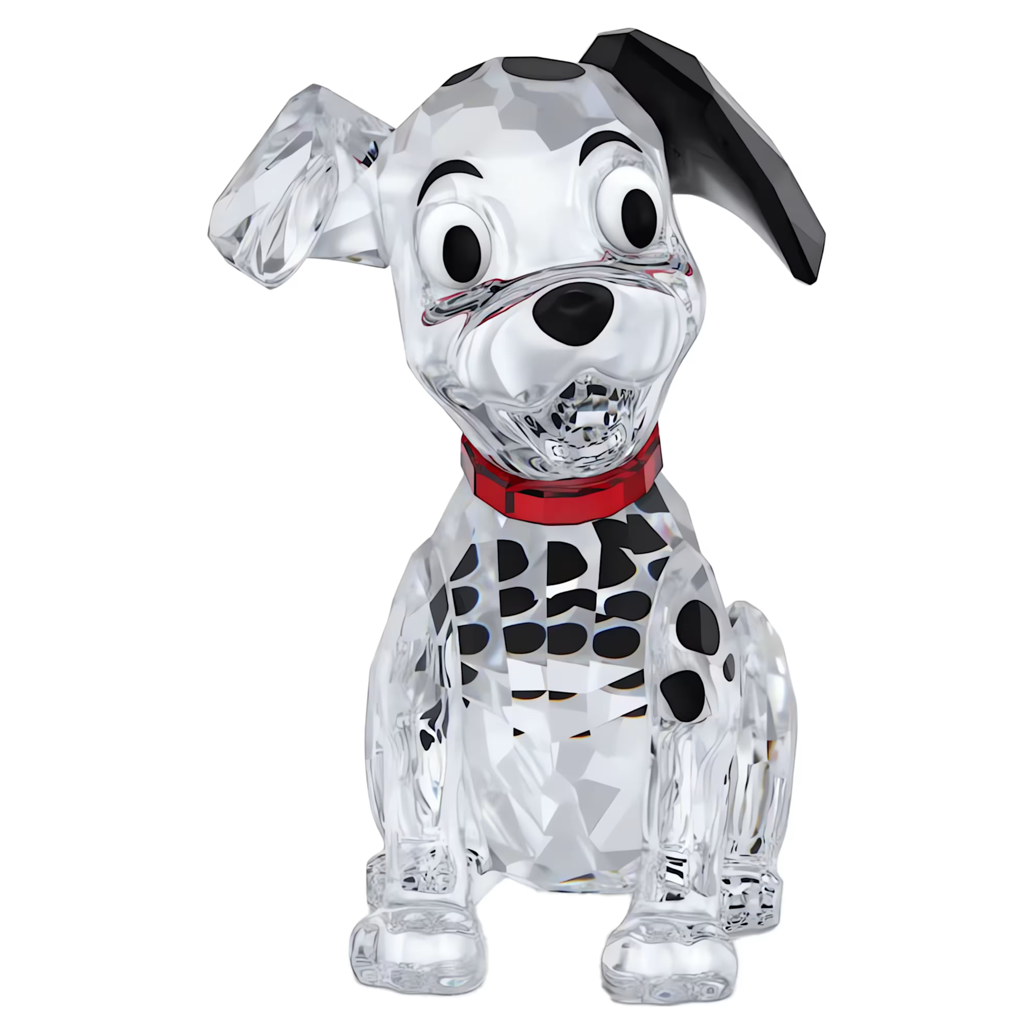 Swarovski Disney Classics kristallen beeldje 101 Dalmations Lucky Wit/Rood 5692966