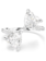 Swarovski Mesmera ring Attract open hartvorm Zilverkleurig/Wit