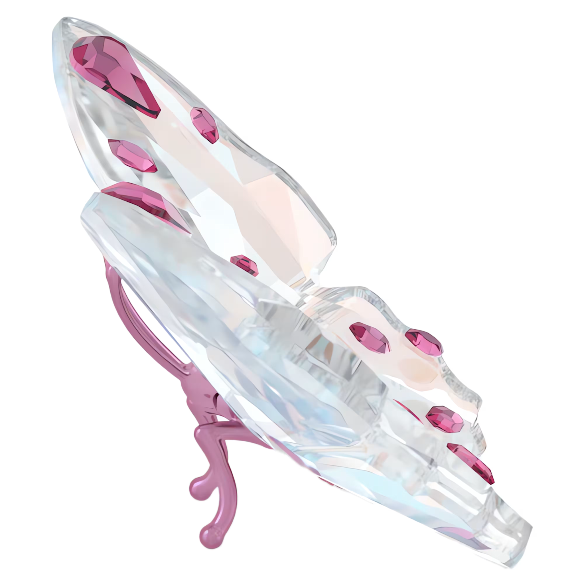 Swarovski Idyllia kristallen beeldje Vlinder klein Roze/Wit 5691959