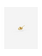 Buddha to Buddha Katja Single Piece verguld oorbel Goudkleurig 412GV one