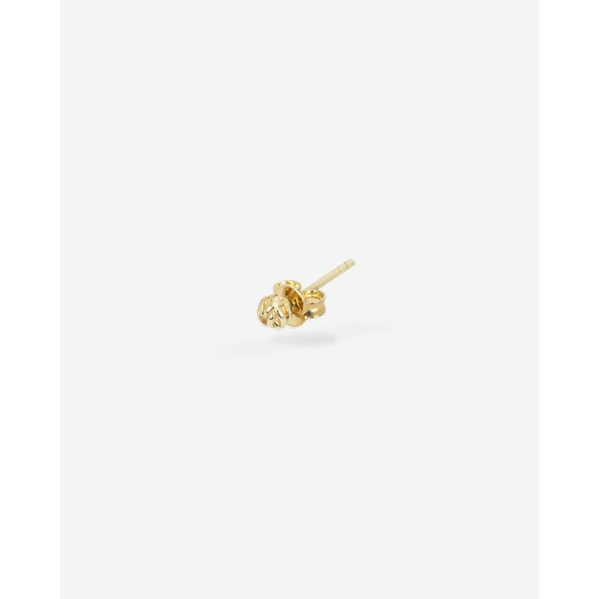 Buddha to Buddha Katja Single Piece verguld oorbel Goudkleurig 412GV one