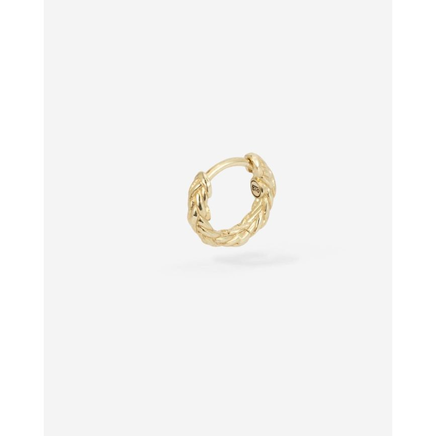 Buddha to Buddha Katja Single Piece verguld oorbel Goudkleurig 421GV one