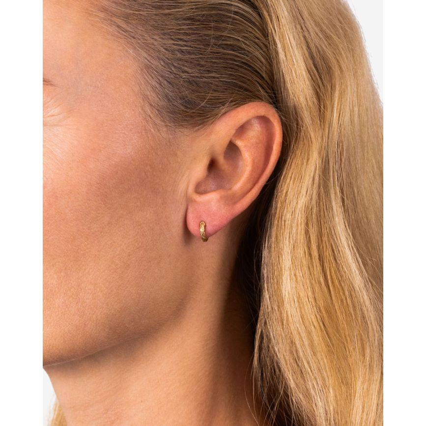 Buddha to Buddha Katja Single Piece verguld oorbel Goudkleurig 421GV one